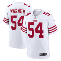 San Francisco 49ers Fred Warner White jersey – view 1