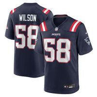 New England Patriots Jared Wilson Navy jersey – view 2