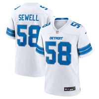 Detroit Lions Penei Sewell White jersey – view 1