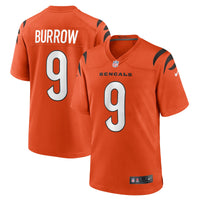 Cincinnati Bengals Joe Burrow Orange jersey – view 1