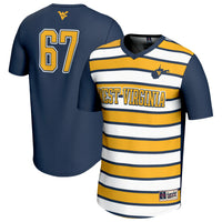 West Virginia Mountaineers Lightweight Navy jersey – view 1