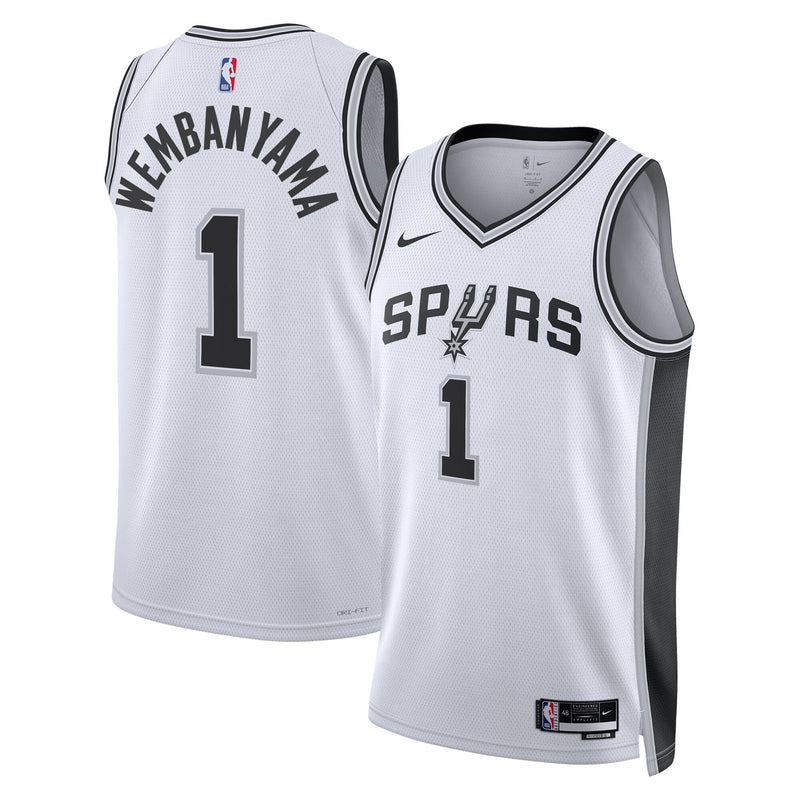 San Antonio Spurs White jersey – view 1