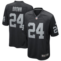 Las Vegas Raiders Willie Brown Black jersey – view 2