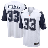 Dallas Cowboys Javonte Williams White jersey – view 2