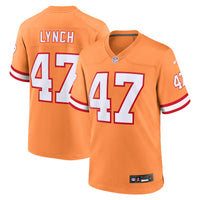 Tampa Bay Buccaneers John Lynch Orange jersey – view 1