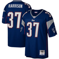 New England Patriots Rodney Harrison Navy jersey – view 1