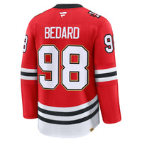 Chicago Blackhawks Connor Bedard Red jersey – view 4