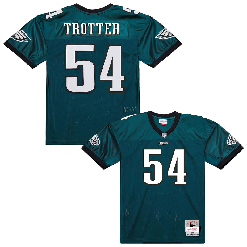 Philadelphia Eagles Jeremiah Trotter Green jersey – view 1