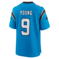 Carolina Panthers Bryce Young Blue jersey – view 4