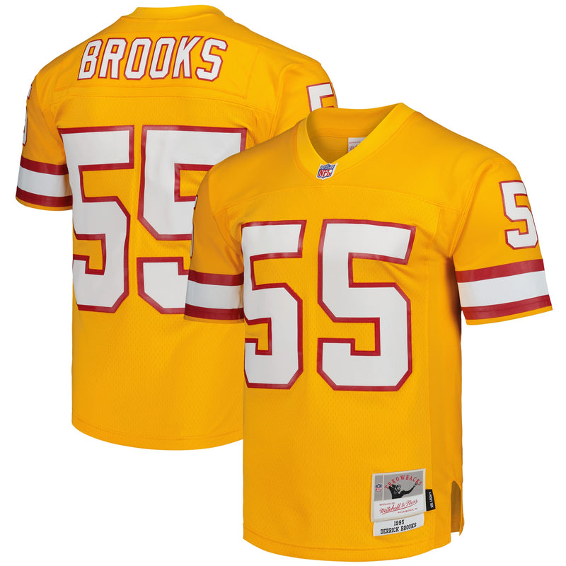 Tampa Bay Buccaneers Derrick Brooks Orange jersey – view 1