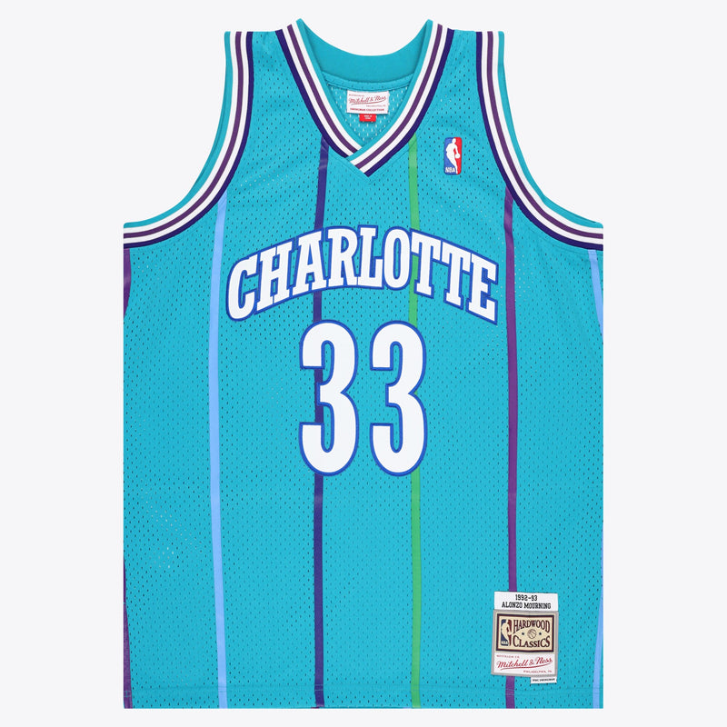 Charlotte Hornets Alonzo Mourning jersey – view 1