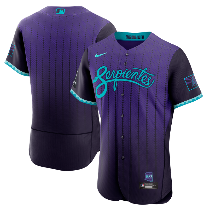 Arizona Diamondbacks Purple jersey – view 1