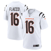 Cincinnati Bengals Joe Flacco White jersey – view 1