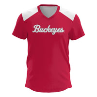 Ohio State Buckeyes GameDay Greats Scarlet jersey – view 3