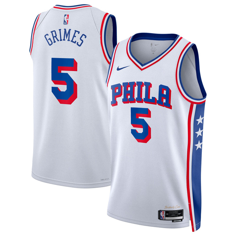 Philadelphia 76ers White jersey – view 1