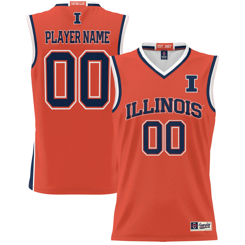 Illinois Fighting Illini GameDay Greats Orange jersey – view 1