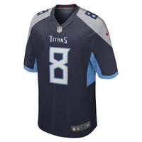 Tennessee Titans Will Levis Navy jersey – view 2