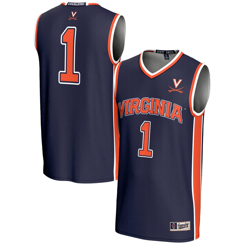 Virginia Cavaliers Navy jersey – view 1