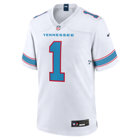 Tennessee Titans Cameron Ward White jersey – view 7