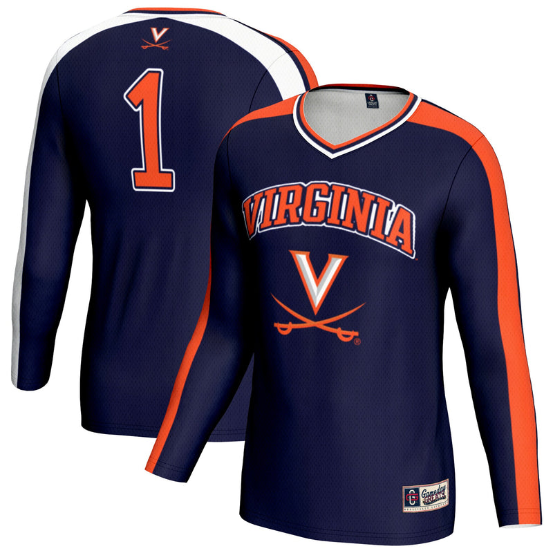 Virginia Cavaliers GameDay Greats Navy jersey – view 1