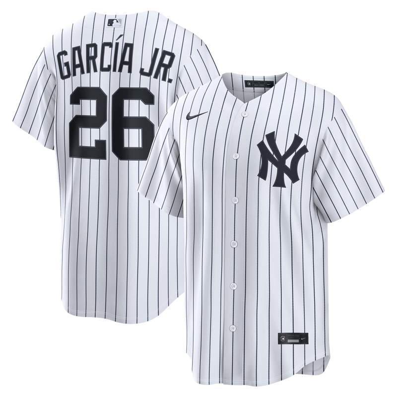 New York Yankees Luis García Jr. White jersey – view 1