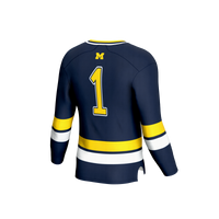 Michigan Wolverines GameDay Greats Navy jersey – view 4