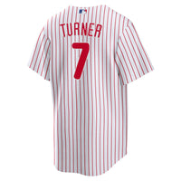 Philadelphia Phillies Trea Turner White jersey – view 4