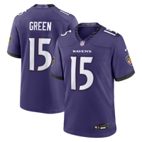 Baltimore Ravens Mike Green Purple jersey – view 2
