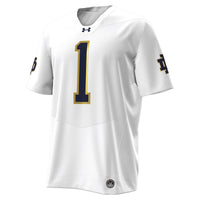 Notre Dame Fighting Irish White jersey – view 3
