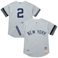 New York Yankees Derek Jeter Gray jersey – view 2