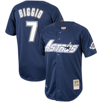 Houston Astros Craig Biggio Navy jersey – view 1