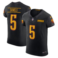 Washington Commanders Jayden Daniels Black jersey – view 2