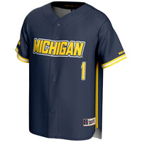 Michigan Wolverines Navy jersey – view 3