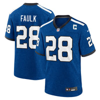 Indianapolis Colts Marshall Faulk Blue jersey – view 2