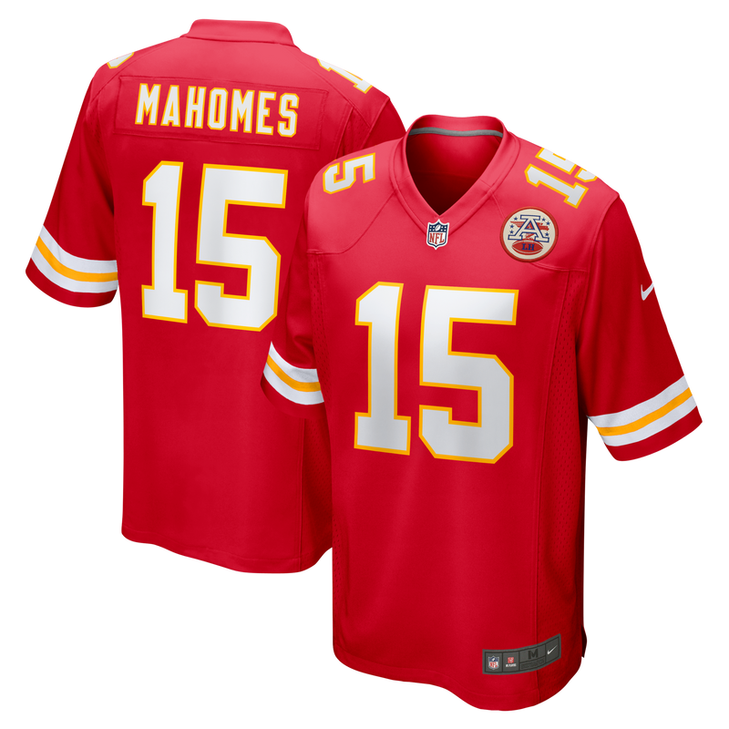 Kansas City Chiefs Patrick Mahomes Red jersey – view 1