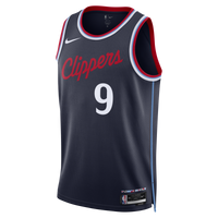 Los Angeles Clippers Bennedict Mathurin - Navy jersey – view 3