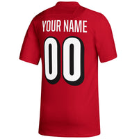 Louisville Cardinals adidas Red jersey – view 4