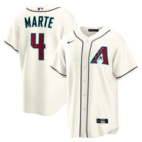 Arizona Diamondbacks Ketel Marte Cream jersey – view 1