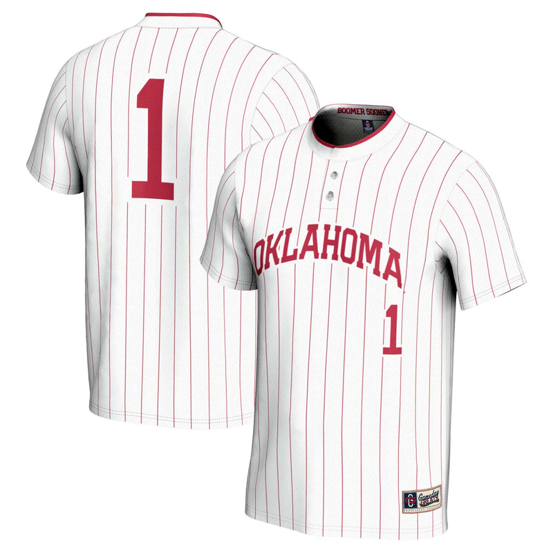Oklahoma Sooners White jersey – view 1