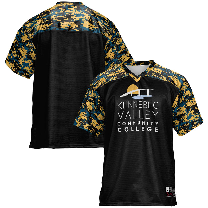 Kennebec Valley Community College GameDay Greats Black jersey – view 1