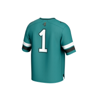 Coastal Carolina Chanticleers Lightweight Teal jersey – view 4