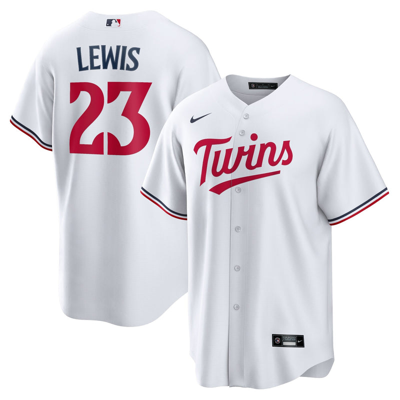 Minnesota Twins Royce Lewis White jersey – view 1