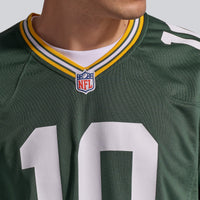 Green Bay Packers Jordan Love Green jersey – view 9