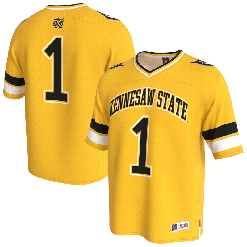 Kennesaw State Owls GameDay Greats Gold jersey – view 1