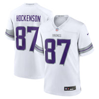 Minnesota Vikings T.J. Hockenson White jersey – view 2