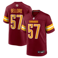 Washington Commanders Nick Bellore Burgundy jersey – view 2