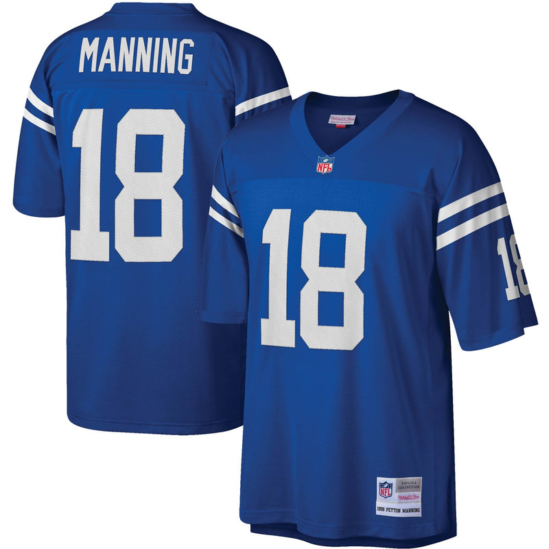 Indianapolis Colts Peyton Manning Royal jersey – view 1