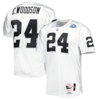 Las Vegas Raiders Charles Woodson White jersey – view 1