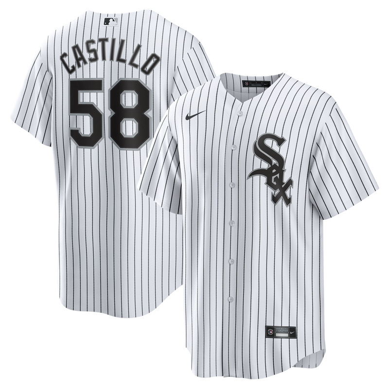 Chicago White Sox Luis Castillo White jersey – view 1