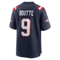 New England Patriots Kayshon Boutte Navy jersey – view 4